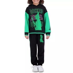 NEW Wicked Elphaba Girls 2-Piece Fleece Set